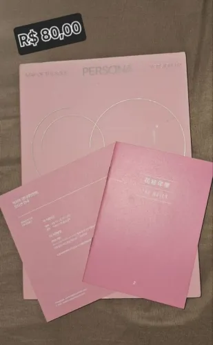 Álbum BTS "Map of the Soul: Persona" (aberto)