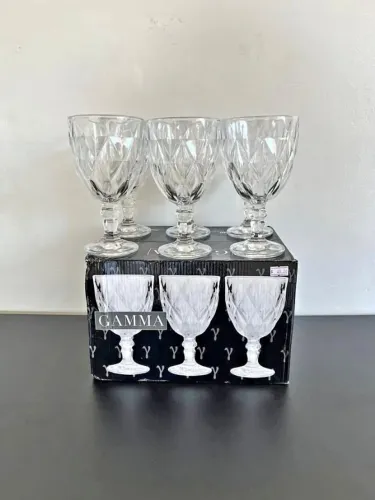 Jogo 6 Taças Diamond 340ml FAZEMOS ENTREGA - NOVO