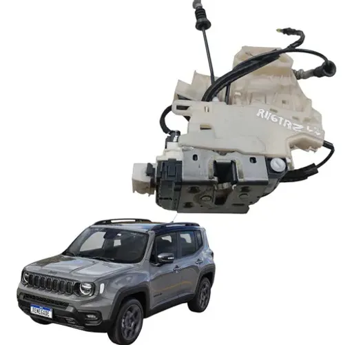 Fechadura Porta Traseira Esquerda Jeep Renegade 2017 A 2024