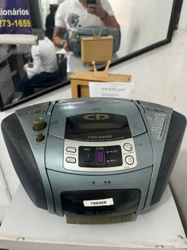 Rádio com cd aiwa revisado