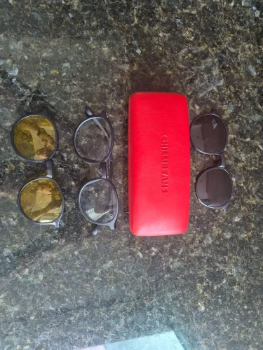 Chilli Beans Original + Caixa + 2 lentes (escuro e visão noturna) | Estado de Novo