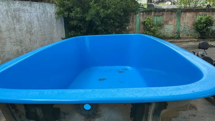 Piscina de fibra