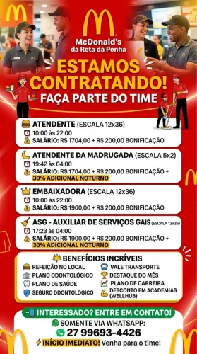 Vaga de Emprego !
