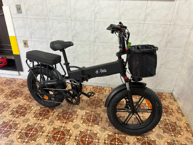 Bicicleta elétrica dobrável 1000W