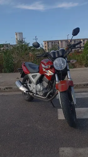 Honda CBX 250 Twister 2003 Vermelha - Pronta para Transferir