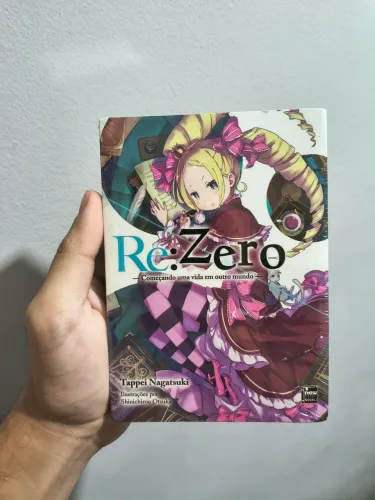 Light novel Re: zero volume 3 lacrado NewPop