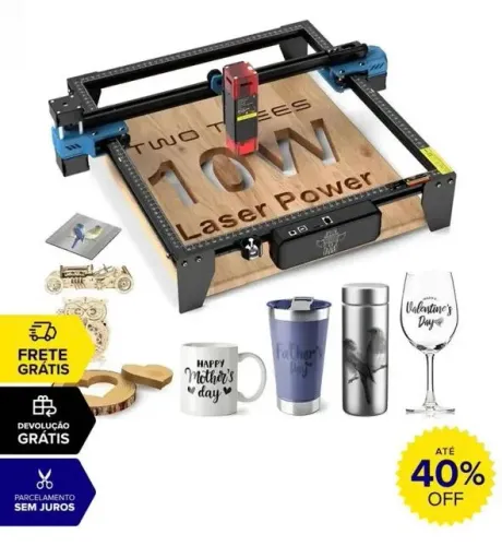 Máquina para gravação à laser