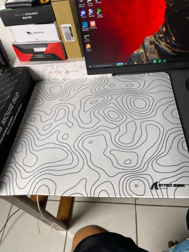 Mouse pad gamer attack shark cm02