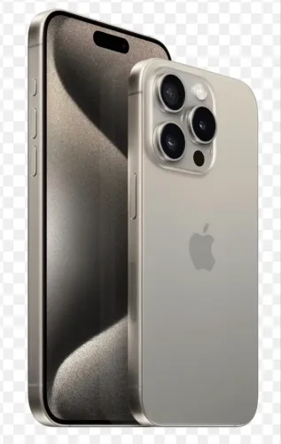iPhone 15 Pro Max 256GB - Titânio Natural (Cinza) | Impecável / Bateria Excelente