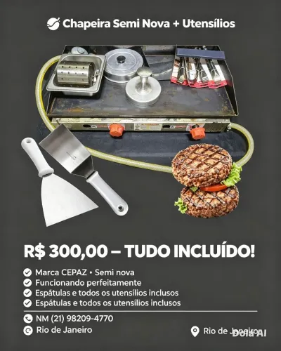 Quit para hambúrguer