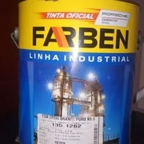Tinta Epóxi Sanitária Farben Branca