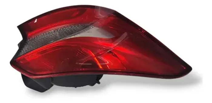 Lanterna Esquerda Ford Ka Sedan 2019-2022 Detalhe Ambos Lados Preta