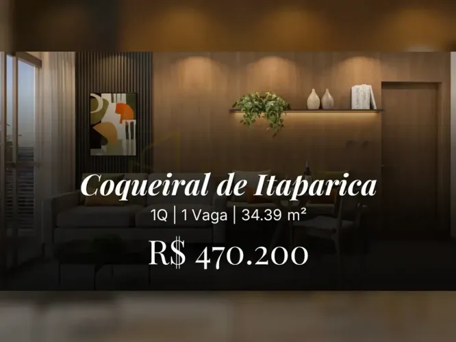 Coqueiral de Itaparica: seu novo apartamento com infraestrutura completa!