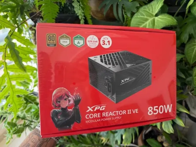 Fonte XPG 850w Core Reactor 2 - nova, lacrada!