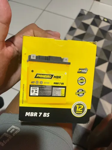 Bateria moto 7 amperes
