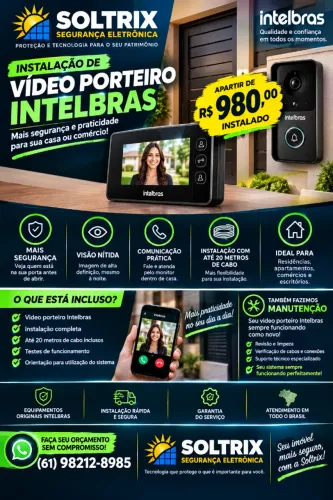 VIDEO PORTEIRO INTELBRAS INSTALADO
