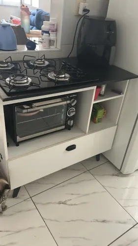 Bancada/balcão com cooktop