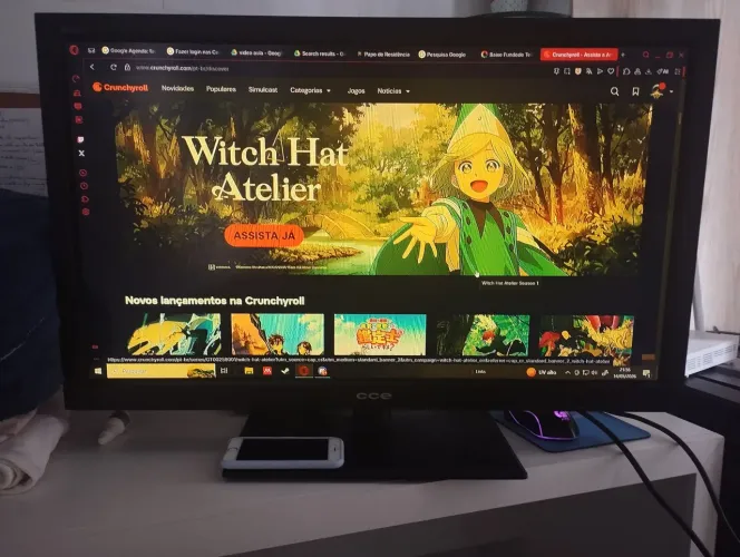 Televisão CCE 42 Pol Não é SMART