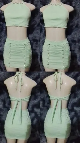 Conjunto de short saia