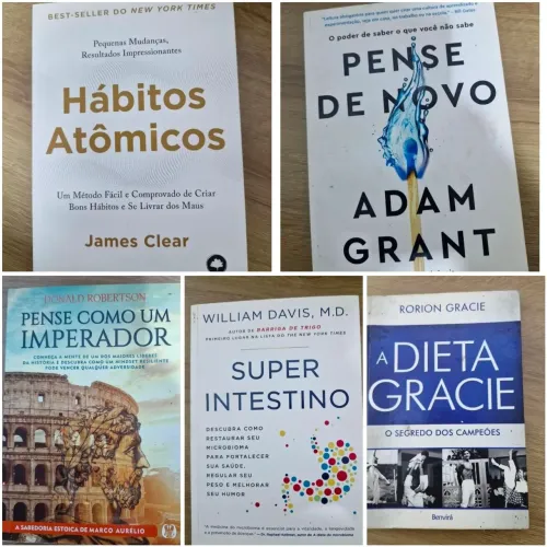 Livros (Todos por 70 reais)