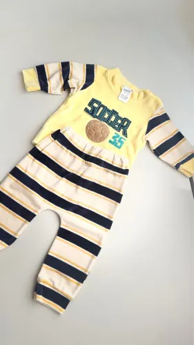 Conjunto em fleece para bebê