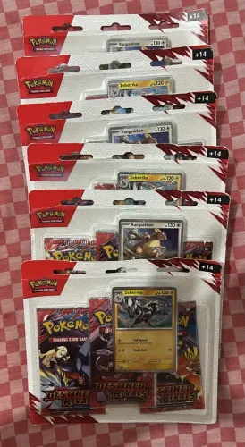 Cartas Pokemon Triple Pack Destined Rivals (Produto em Ingles)
