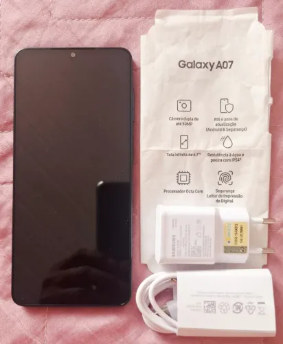 Vendo Samsung A07 novo.
