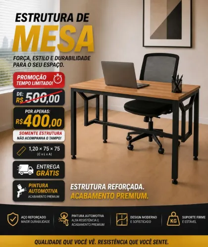 Estrutura de Mesa