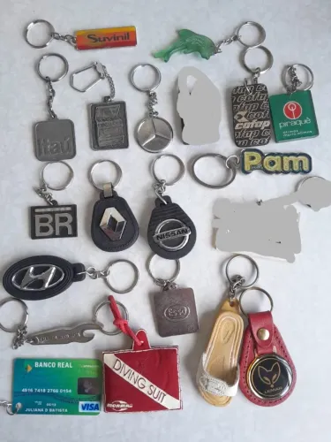 Coleção de chaveiros