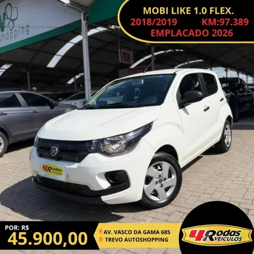 Fiat Mobi Like 1.0 Fire Flex 5P. 2019