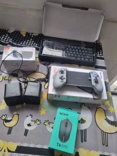 Kit Gamer: GameSir G8 + Teclado AULA + Caixa + Mouse