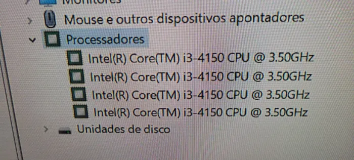 Computador i3 8GB memória