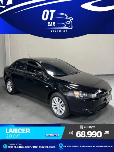 Mitsubishi Lancer HLE 2.0 16V 160cv Aut. 2017