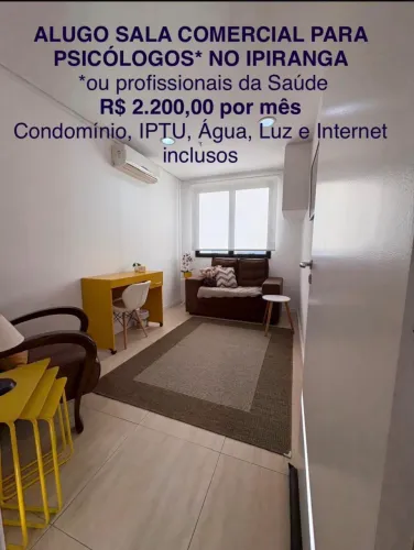 Aluguel de sala comercial no Ipiranga