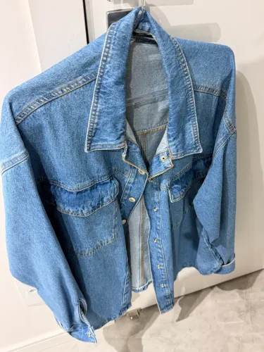 Jaqueta Jeans Oversize 