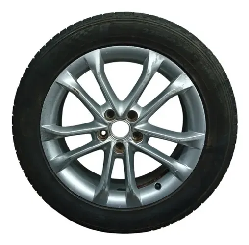Roda Boa Pneu Bom Audi Q3 2014 2015 235 50 Rf118 Cinza