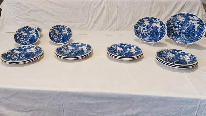 Aparelho de Jantar Cena Inglesa Oxford Vitramik e Biona - Ler descrição no anúncio