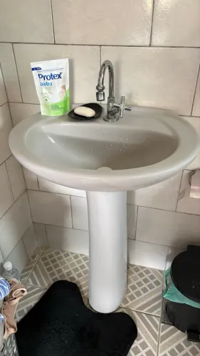 Lavatório pia banheiro cerâmica 55cmx45cm