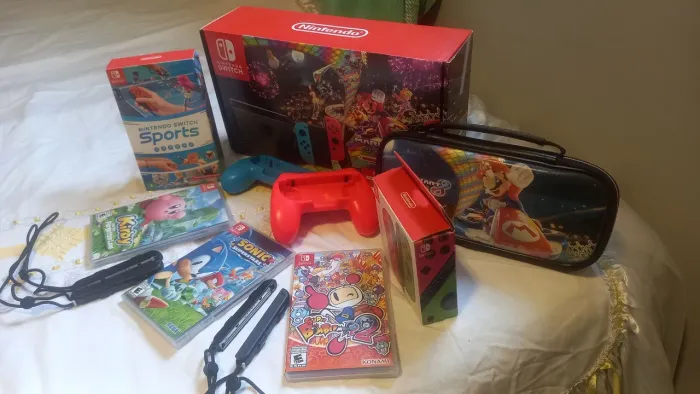 Nintendo switch - Controle extra original - Jogos