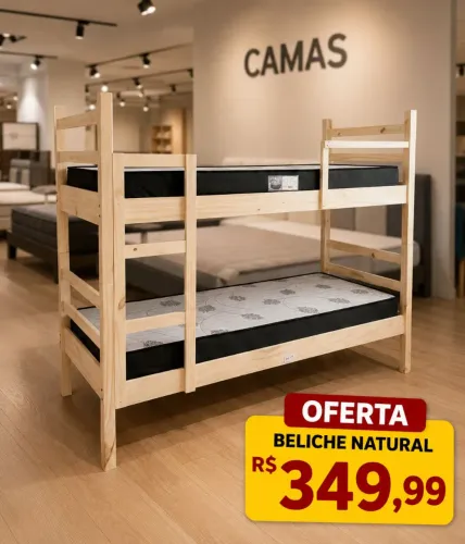 Beliches e treliches maciça 