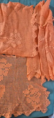Conjunto de Croché para Cozinha