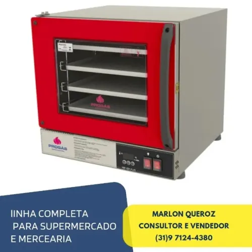 Forno Turbo Elétrico Fast Oven Progás