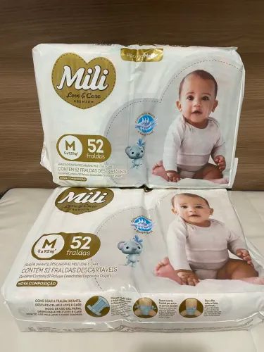 Fralda descartável infantil