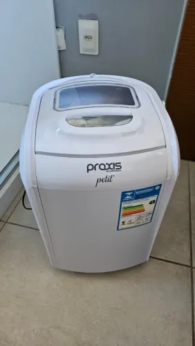 MINI LAVADORA DE ROUPAS PRAXIS PETIT 1,2KG 220V BRANCA