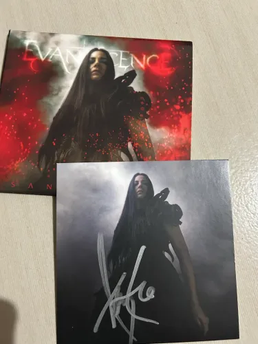 Cd Evanescence + card autografado limitado