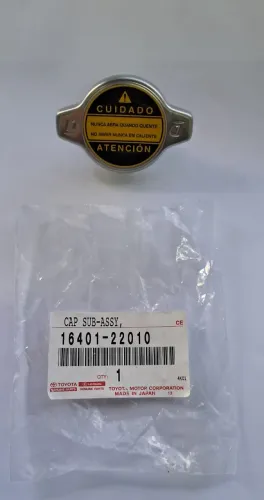 Tampa do radiador do Toyota Corolla  Original.  2003 à 2019. Número original 1640122010. 