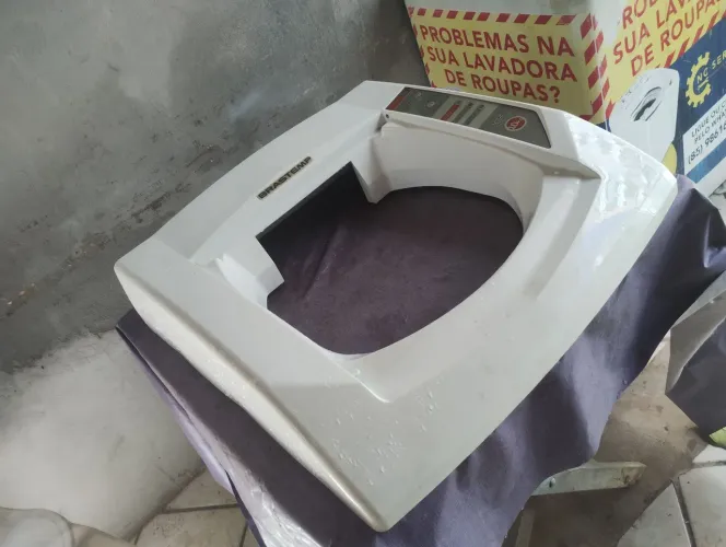 Tampa Fixa Lavadora de roupas Brastemp 10 e 11kg