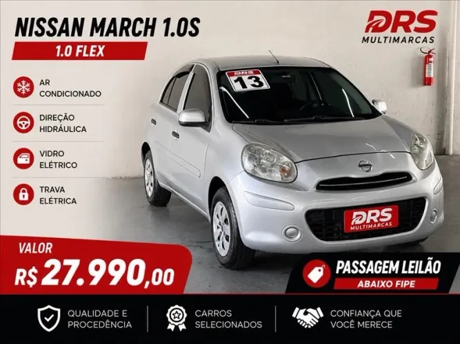 Nissan March S 1.0 16V Flex Fuel 5P 2013
