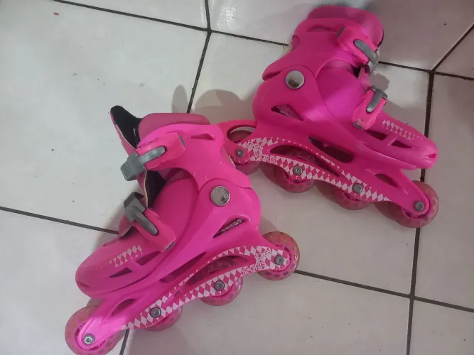 Patins rosa 33-36