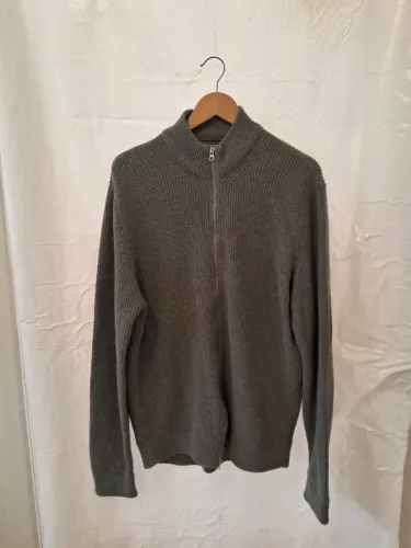 Casaco tricô Zara XL masculino